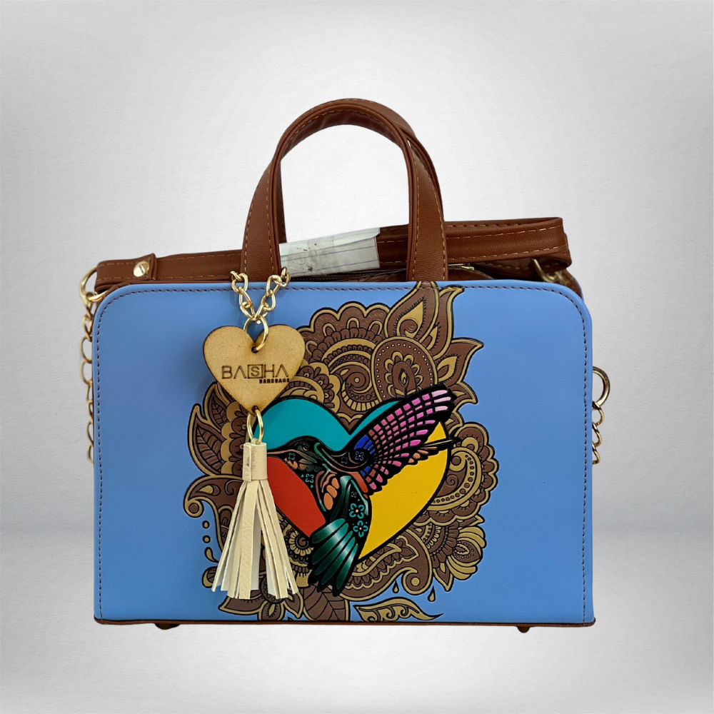 XIMENA VAQUETA AZUL/CAFE