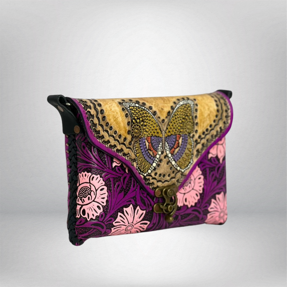 CAMPANA CINCELADA MARIPOSA