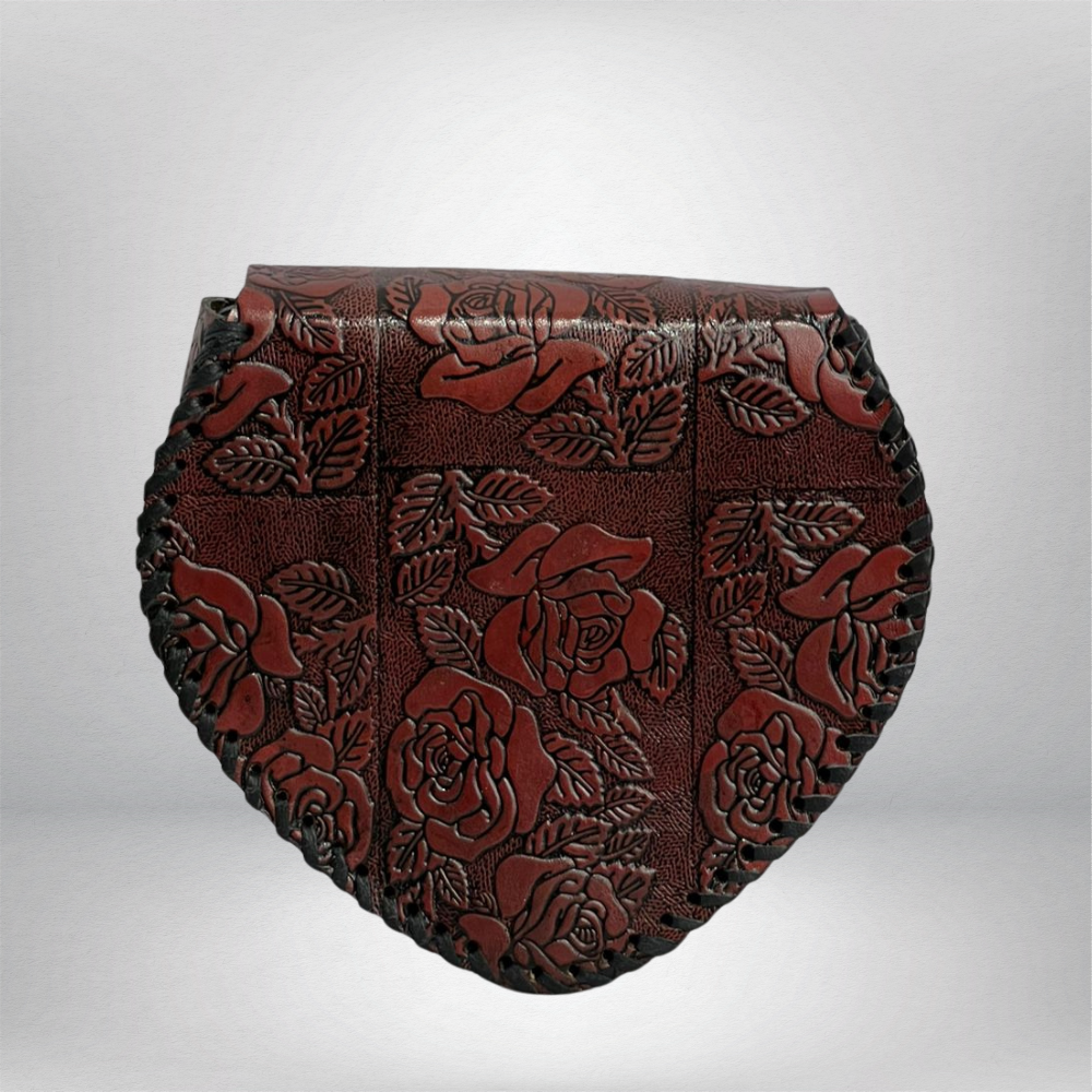 CORAZON CINCELADO ROSAS ROJAS