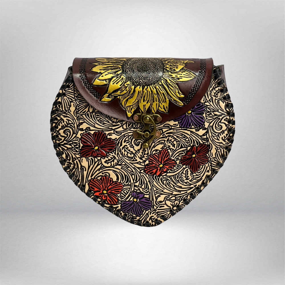 CORAZON CINCELADO GIRASOL