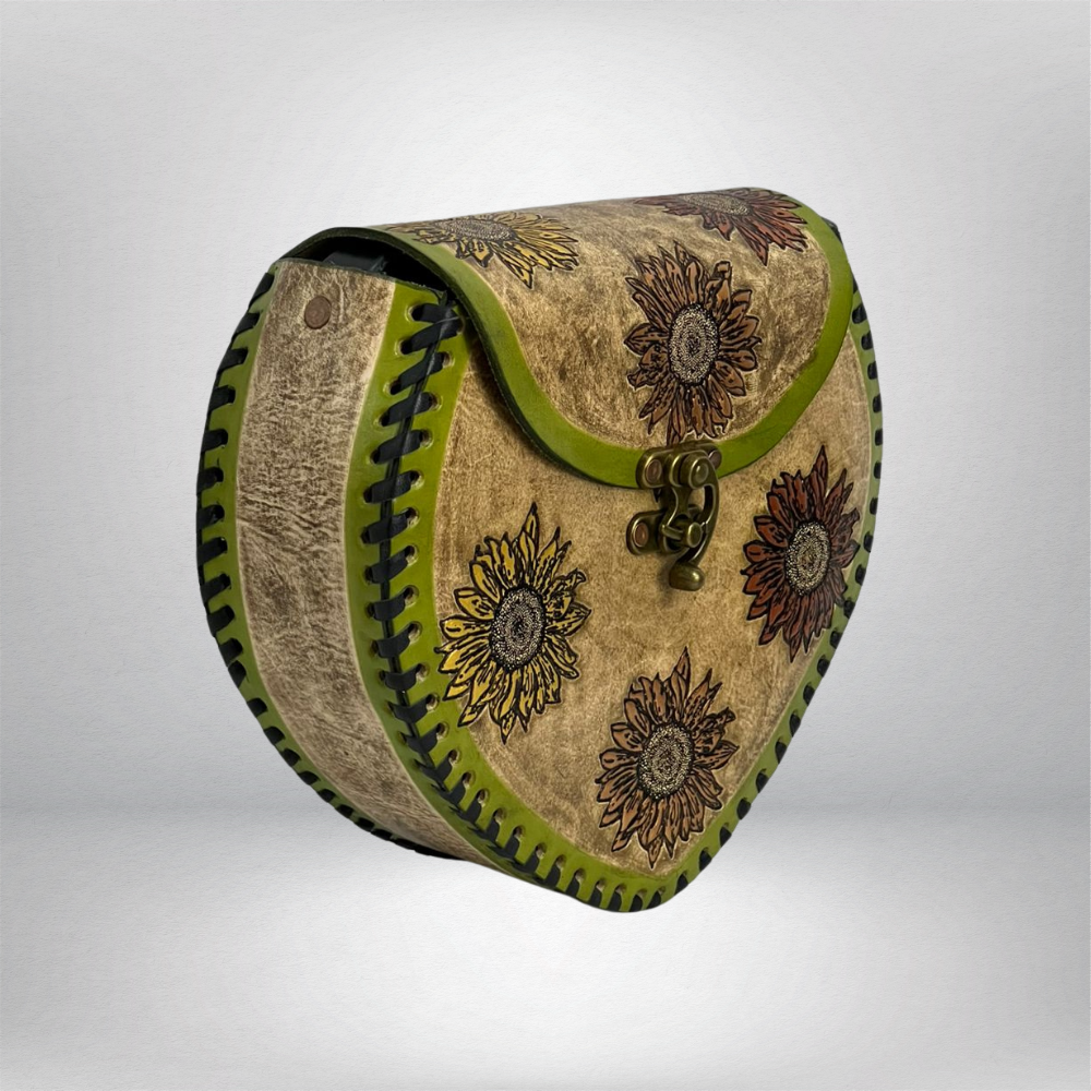 CORAZON CONCELADO VERDE