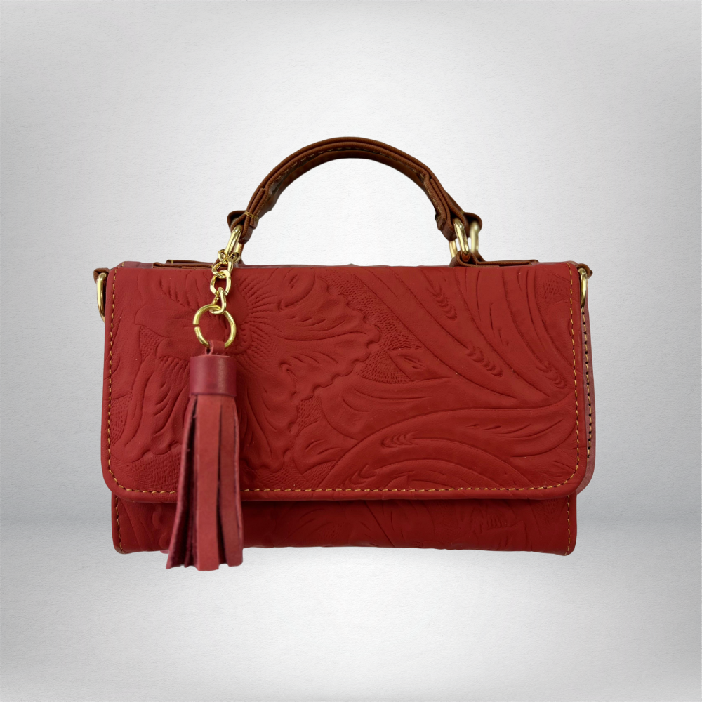 CROSSBODY GRASO ROJO