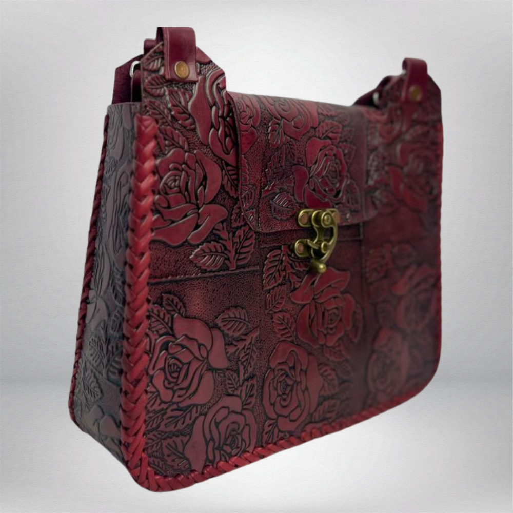 IGLESIA CINCELADA ROJA