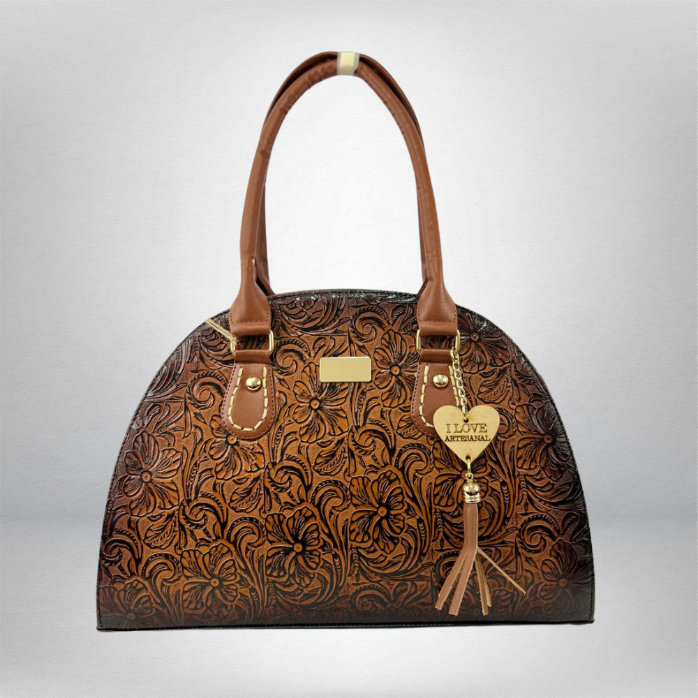 BOLSA VAQUETA ACABADO GRASO