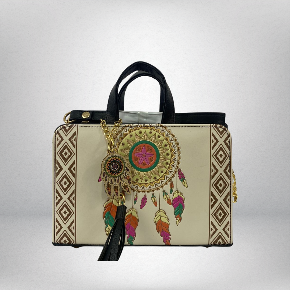 XIMENA VAQUETA OSCURA/BLANCO