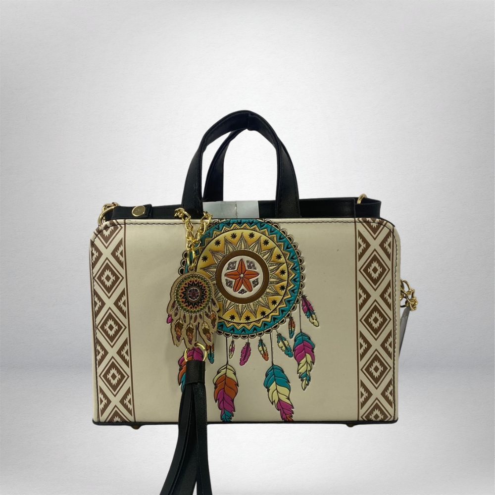 XIMENA VAQUETA OSCURA/BLANCO